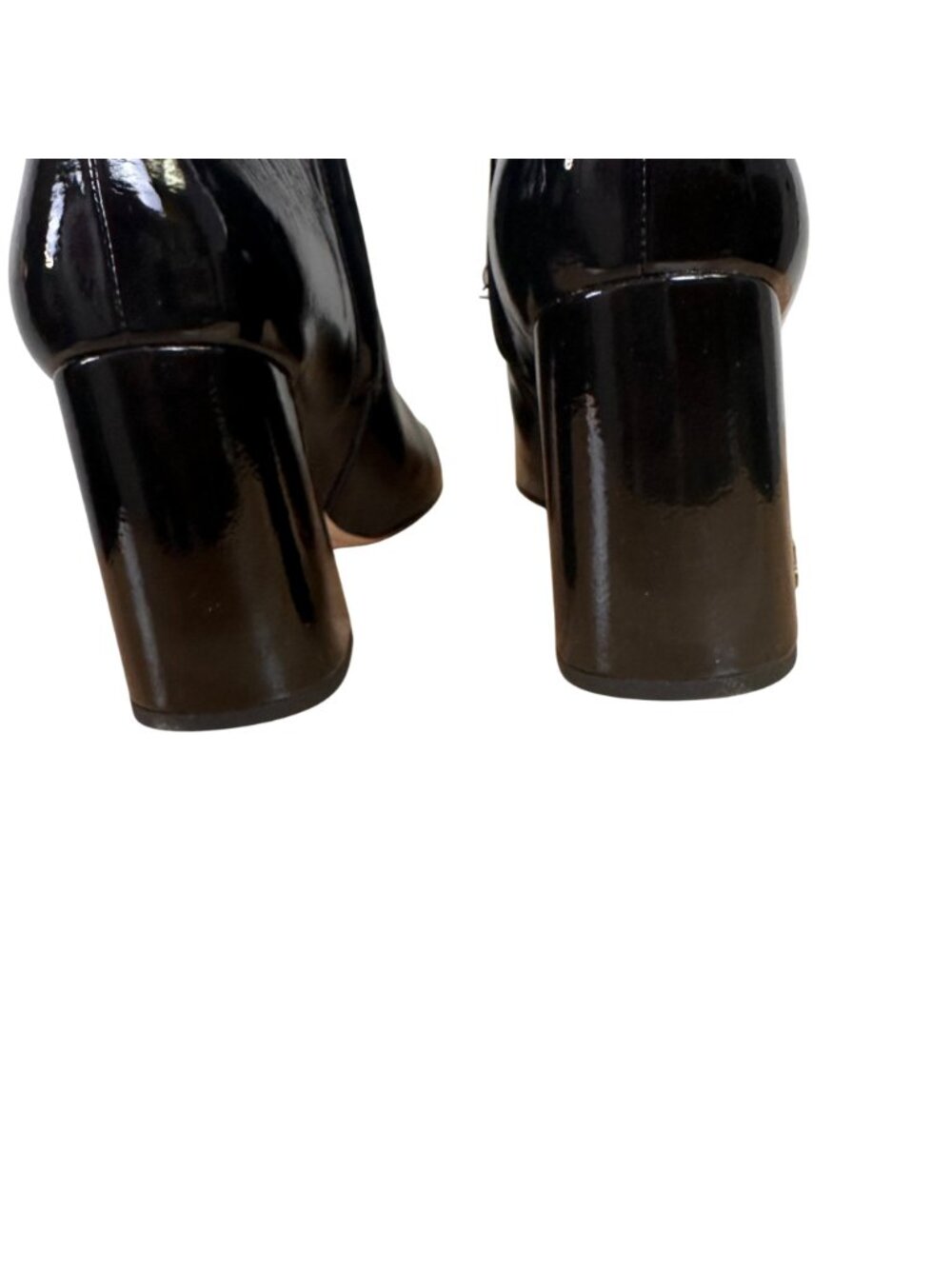 Sam Edelman Size 8.5W Women Codie2 Chic Ankle Boots Shoes Black Patent - Picture 10 of 11